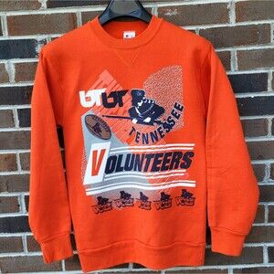 Tennessee Vols Vintage 80's Rifleman Football Sweatshirt Size M Pullover Rare